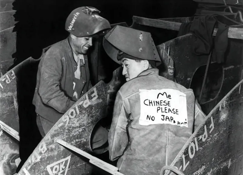 After Pearl Harbor, Chinese Americans — visually indistinguishable from Japanese Americans — had to find ways to identify themselves as Chinese to avoid political persecution.