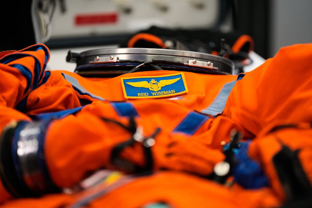 阿提米絲2號的指揮官懷斯曼（Reid Wiseman）。（美聯社）