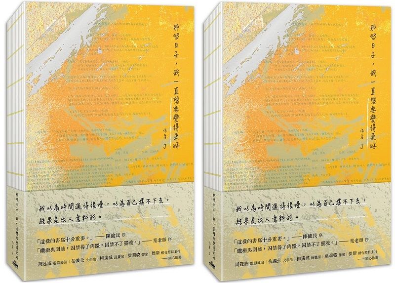 《那些日子，我一直想要變得更好》書封。