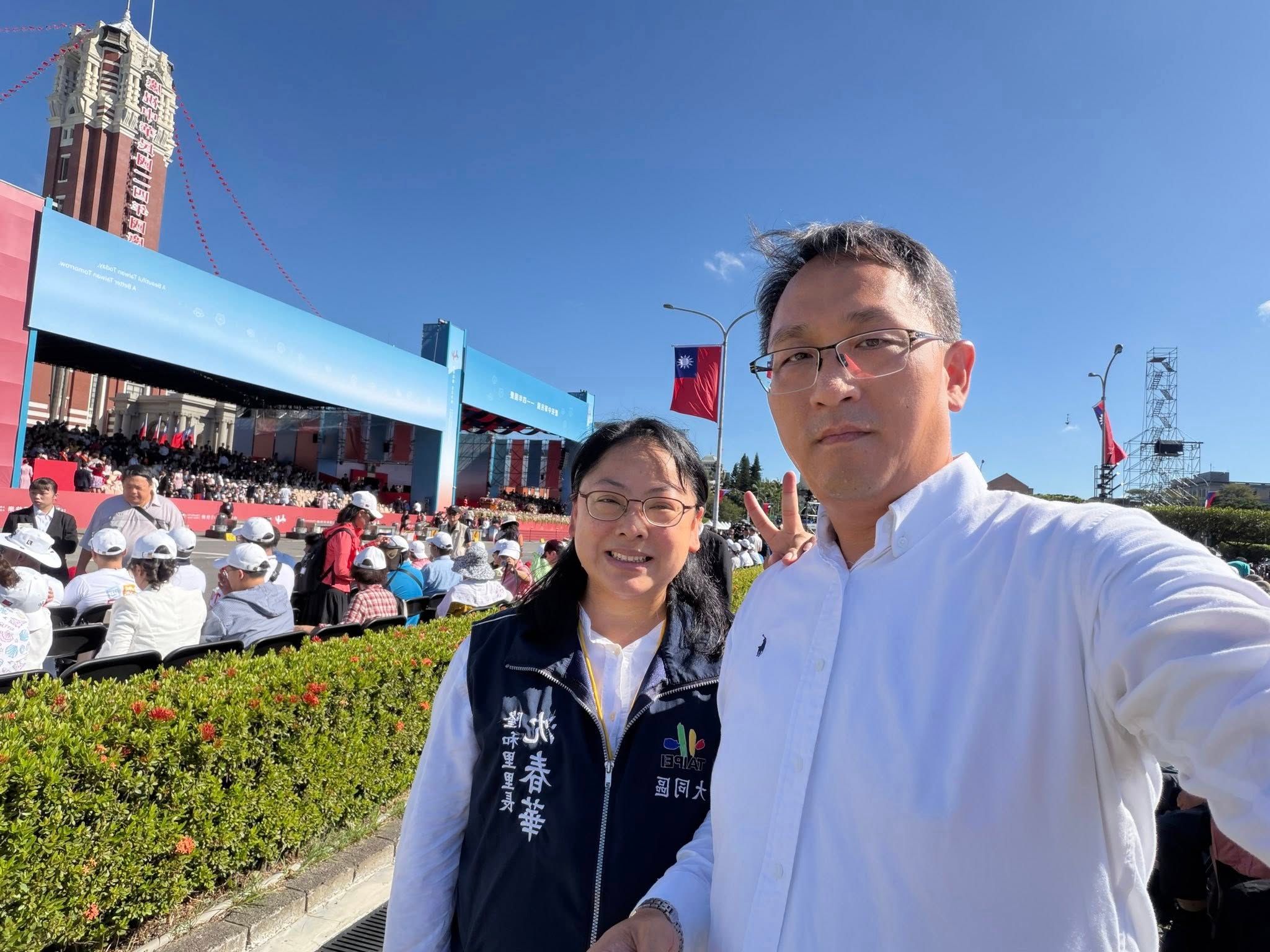 朱政麒妻子沈春華質疑民進黨北市黨部「看媒體辦案」，導致2日執評委會場面火爆。（資料照，取自朱政麒臉書）