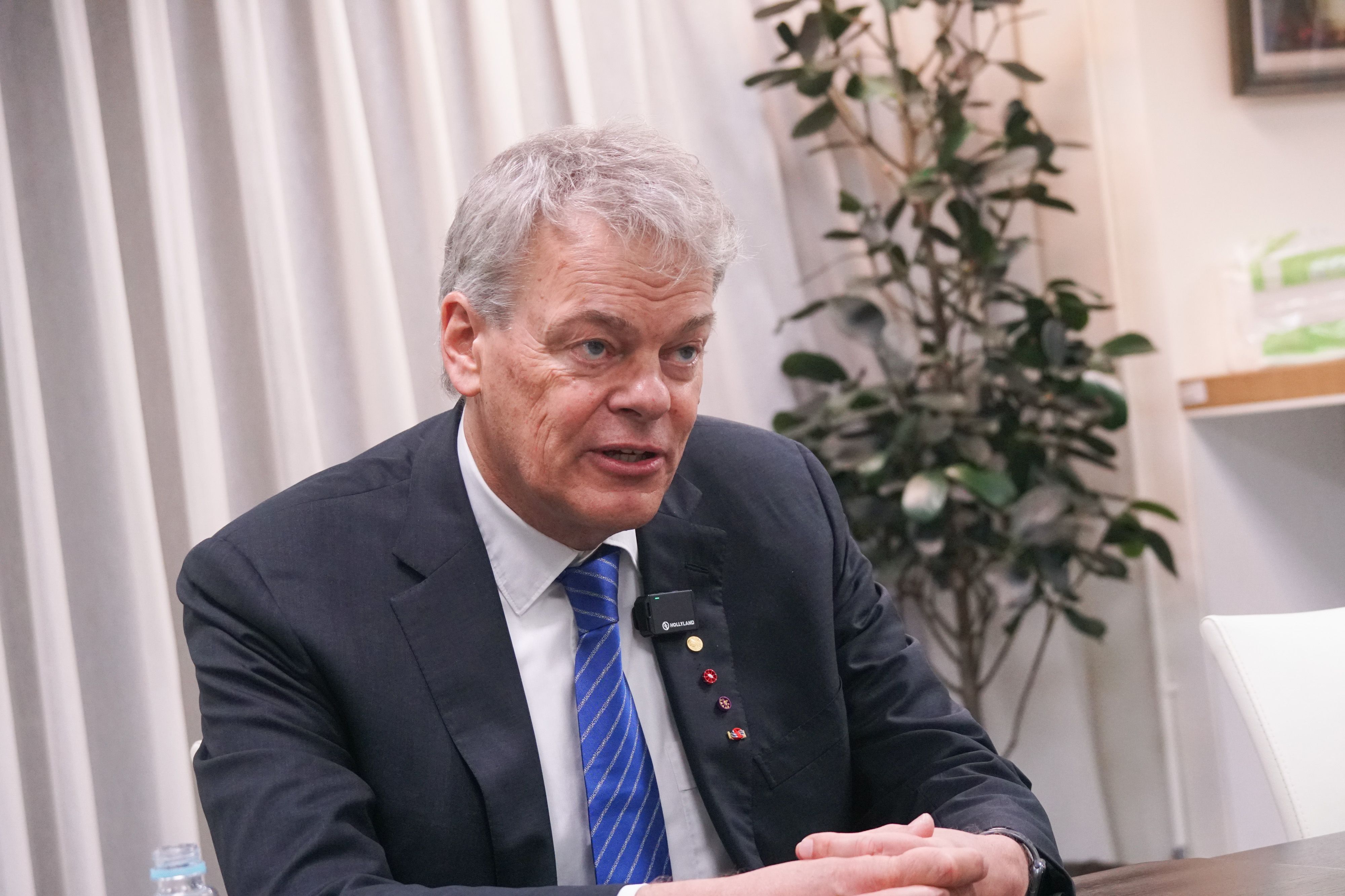 20260327-諾貝爾生醫獎得主Edvard Moser專訪。(蔡親傑攝)