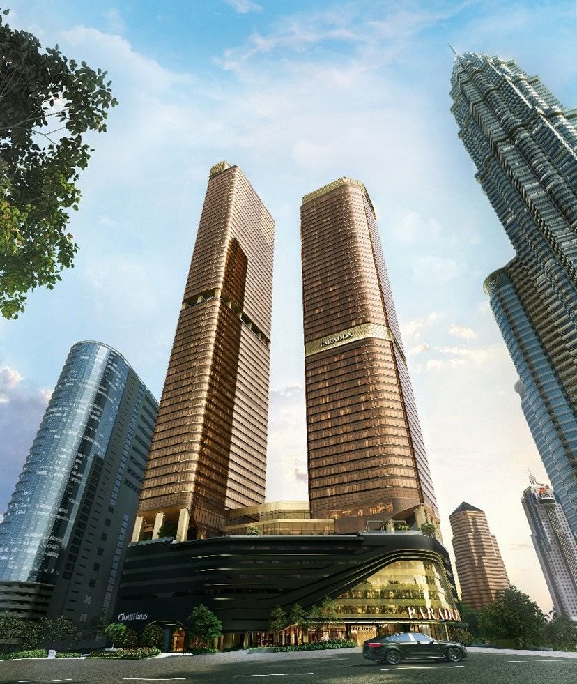 格拉豪斯 CloutHaus 空中無邊際泳池 結合城市景觀與頂級會所規劃 打造國際級奢居體驗。（圖:業者提供）