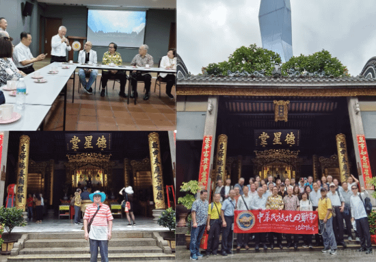 參訪團走進這座百年古建，由陳氏書院陳院長親自解說導覽，備感尊崇。(圖/作者提供)