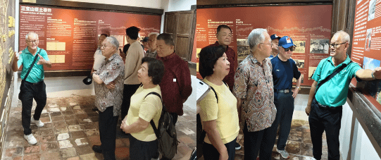 解說員詳細說明「三寶山事件」等歴史。(圖/作者提供)