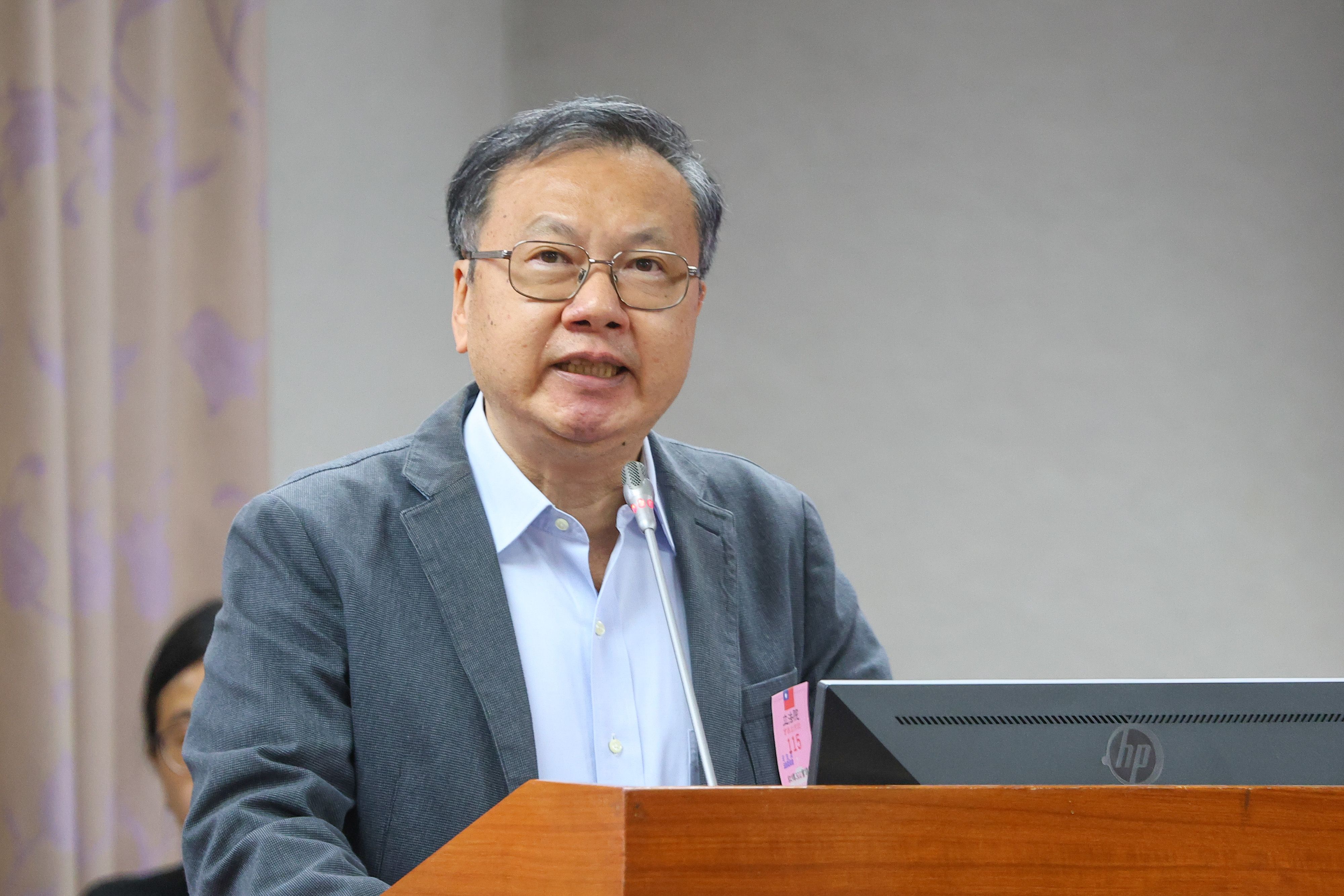 20260408-高檢署主任檢察官陳宏達8日出席司法法制委員會公聽會。（顏麟宇攝）