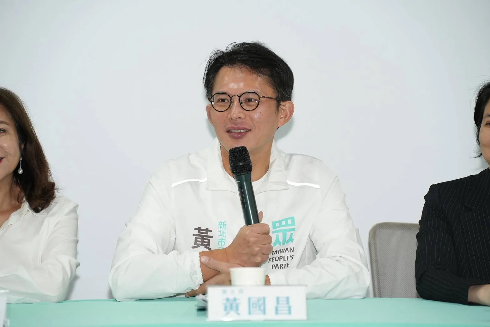 20260408-民眾黨主席黃國昌8日宣布「民眾基隆隊」正式成軍。（民眾黨提供）