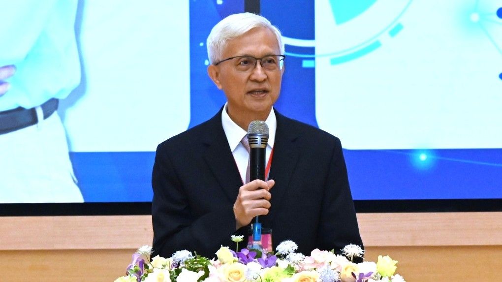 中鋼董事長黃建智期待串聯國內馬達與系統廠，組成「Team Taiwan」接軌全球機器人產業，合作打進世界盃舞台。（圖/中鋼提供）