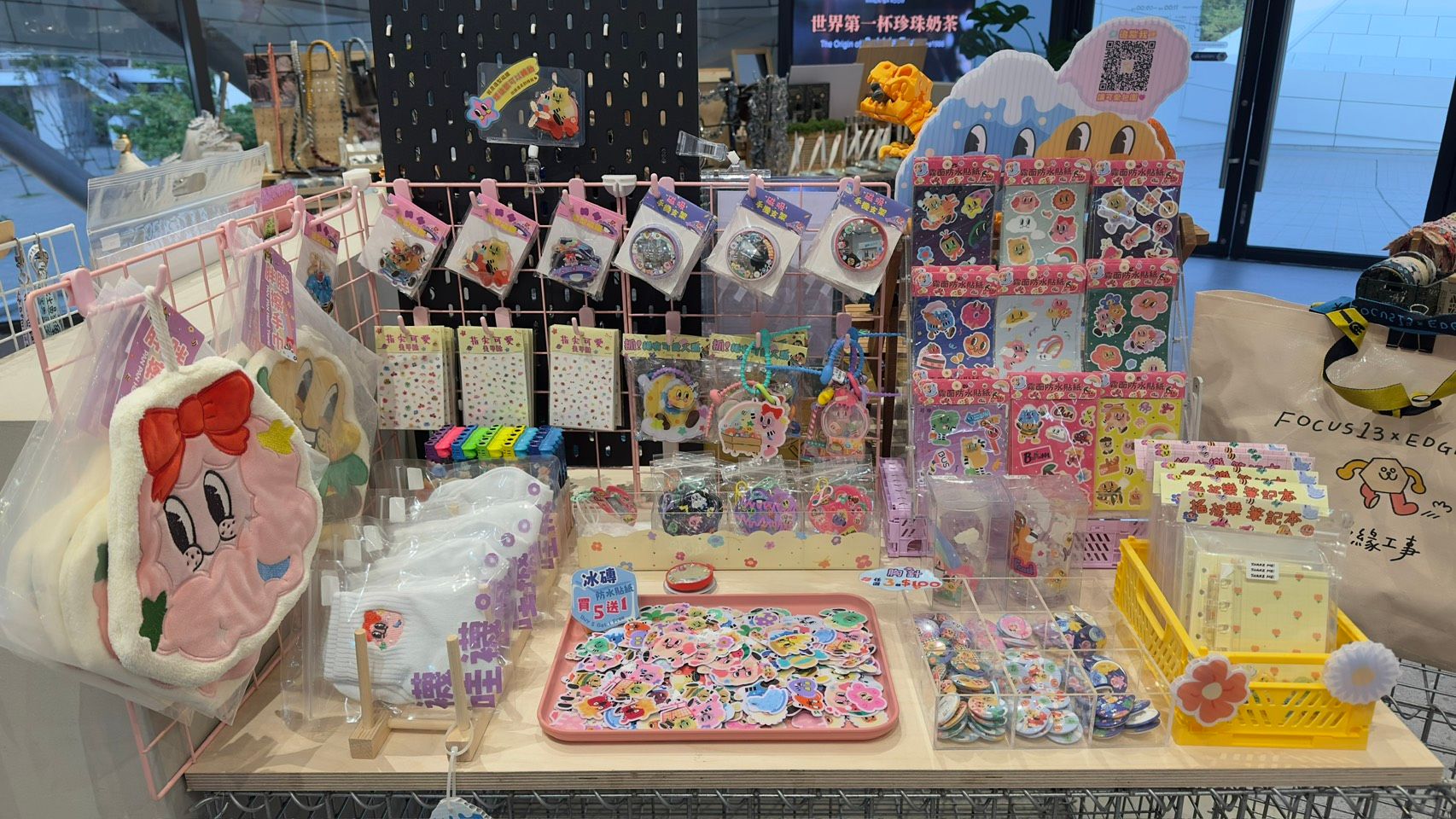 「Lii&Ho 設計選物」進駐高流Focus13設置櫃位，打造舒適便利的選購環境。（圖/高市青年局提供）