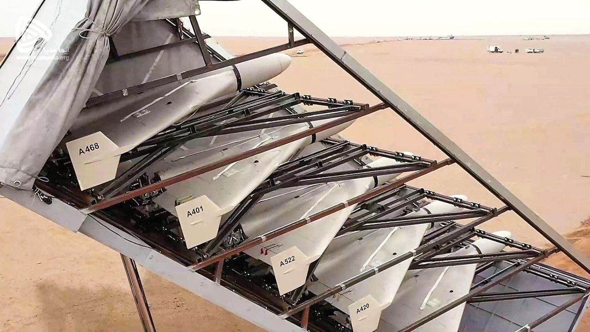 伊朗自殺型無人機Shahed 136,航程逾1000公里,2022年起就被俄羅斯運用在烏克蘭戰事中。(美國陸軍官網)