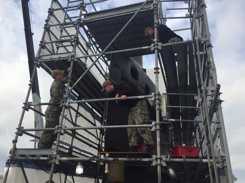 美軍正式讓洛杉磯級「波夕號」（USS Boise）核動力潛艦除役。（取自海軍官方粉專）