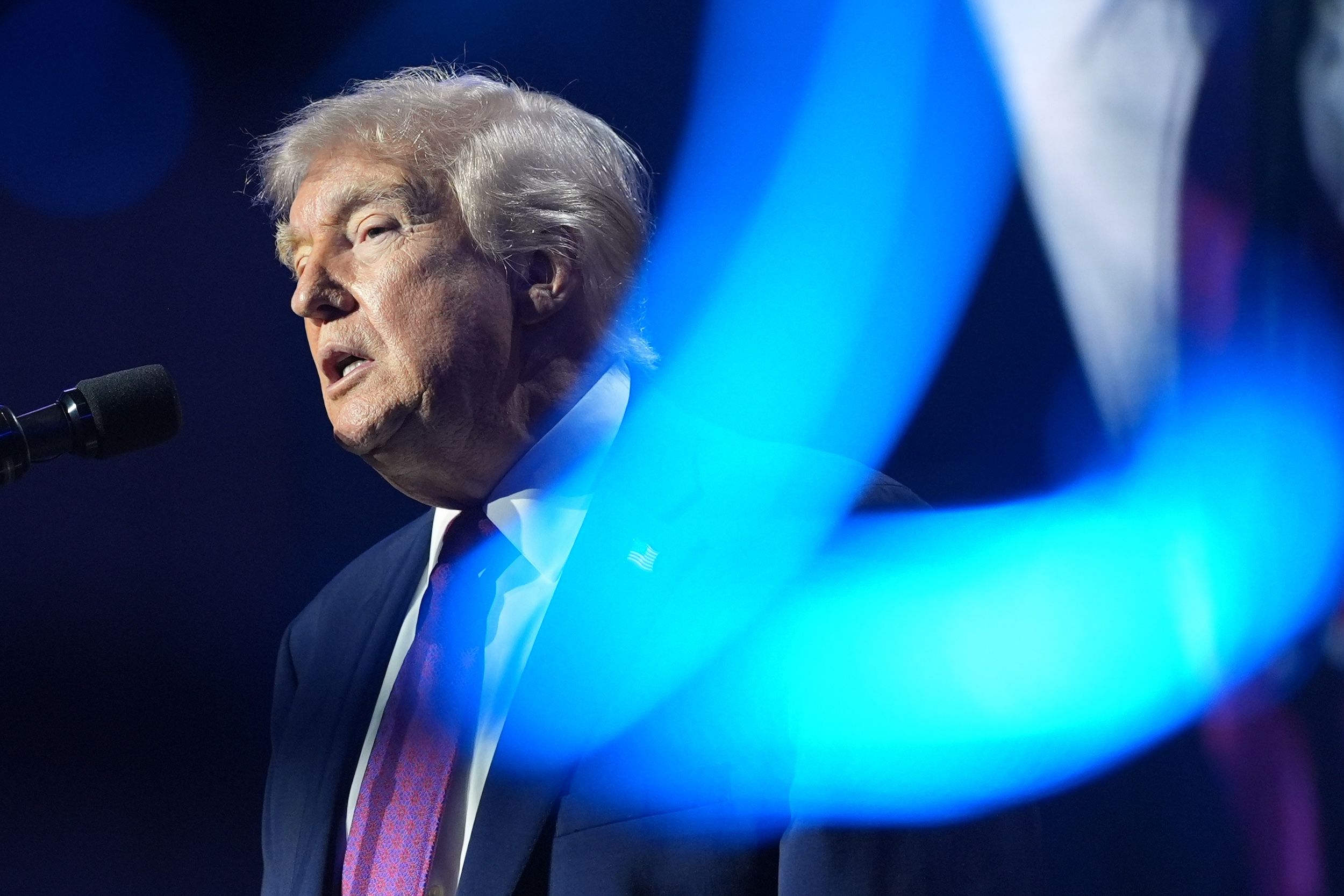 美國總統川普。（美聯社）