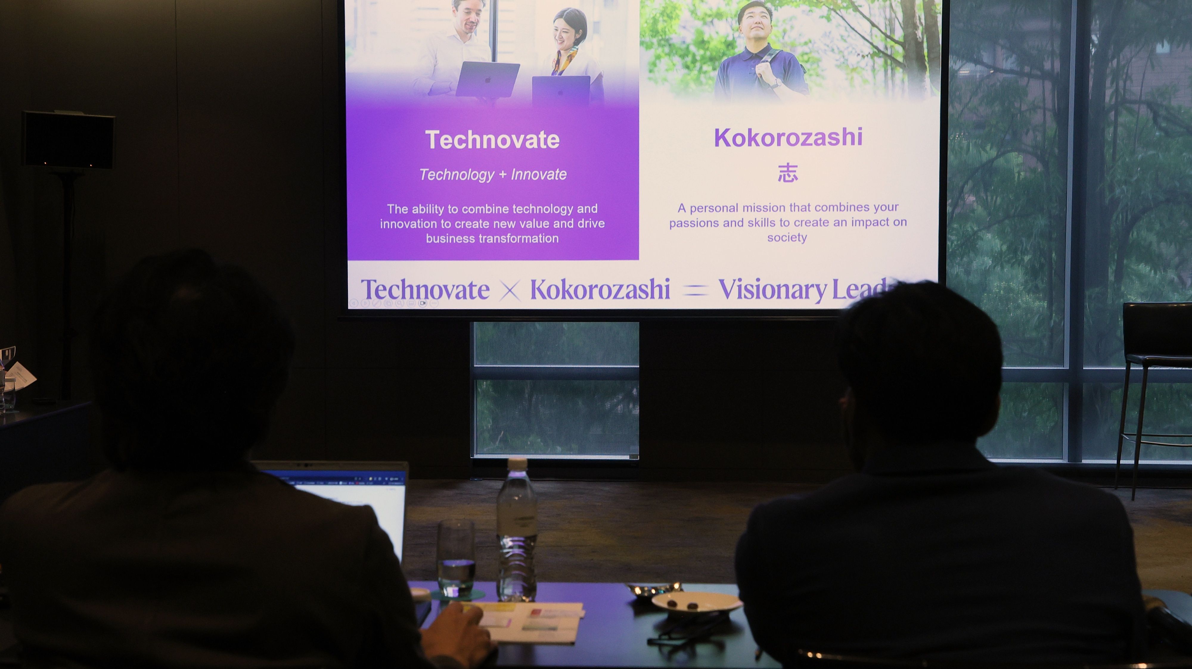 20260423-日本最大商學院Globis University 23日舉行記者會。（柯承惠攝）