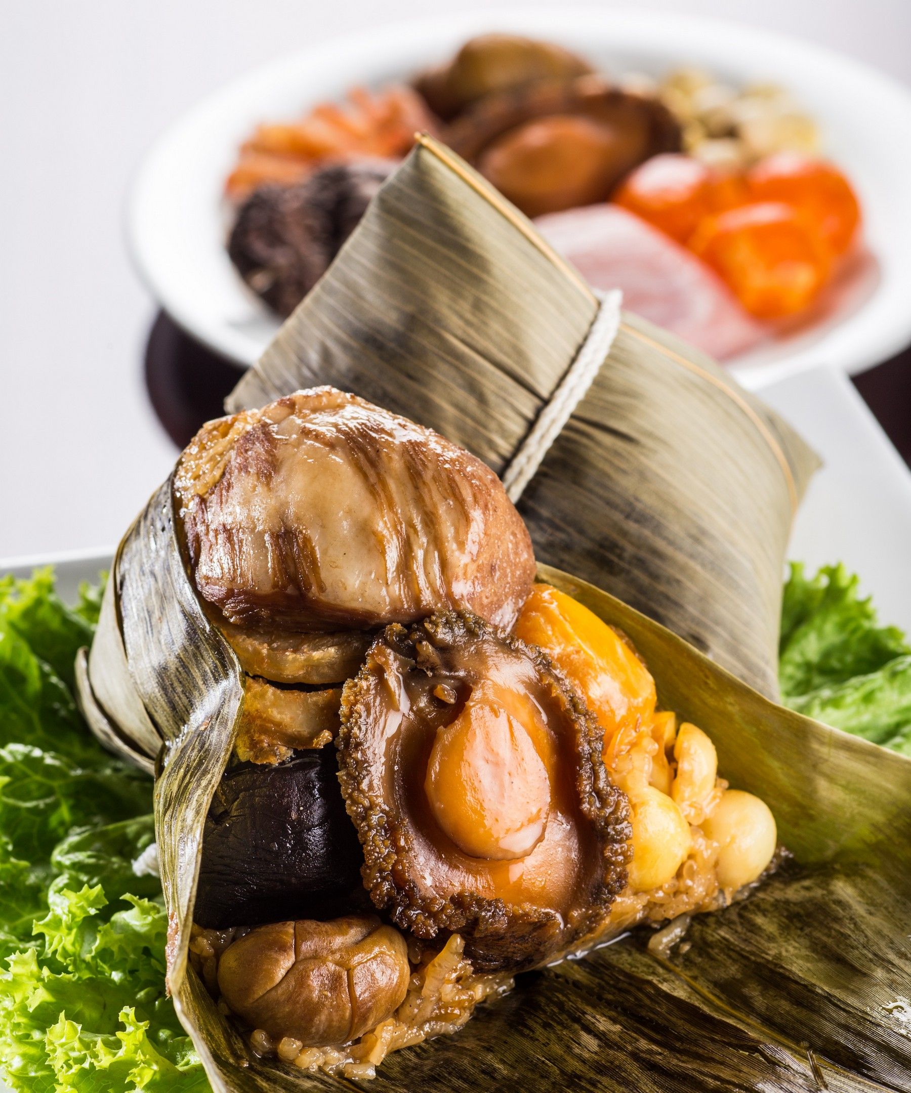 晶華冠軍鮑粽。（圖/晶華酒店）