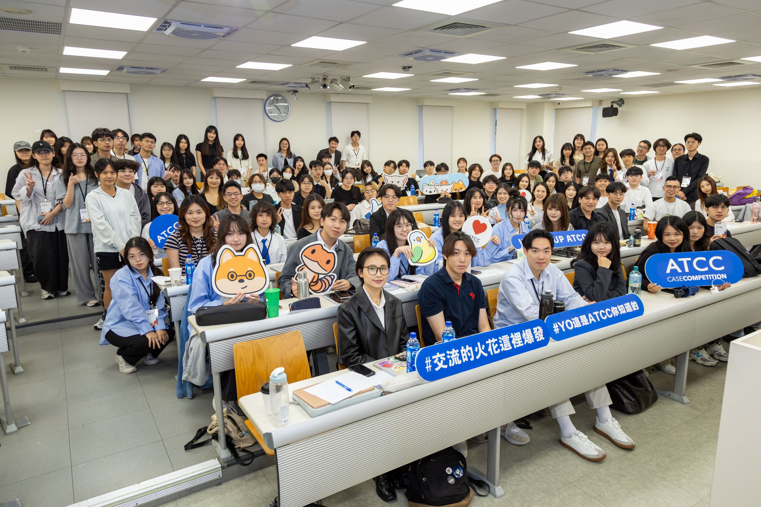 HP 組 Workshop 課後實況合影。圖／ATCC提供