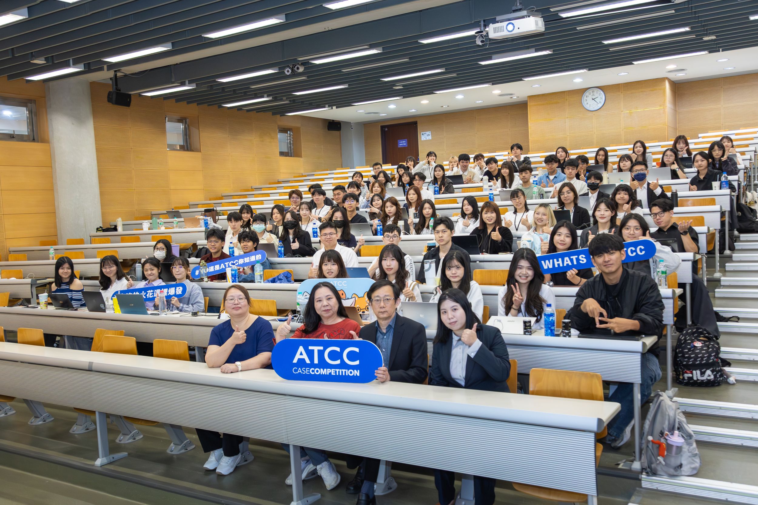 林堉璘宏泰教育基金會組 Workshop 課後實況合影。圖／ATCC提供