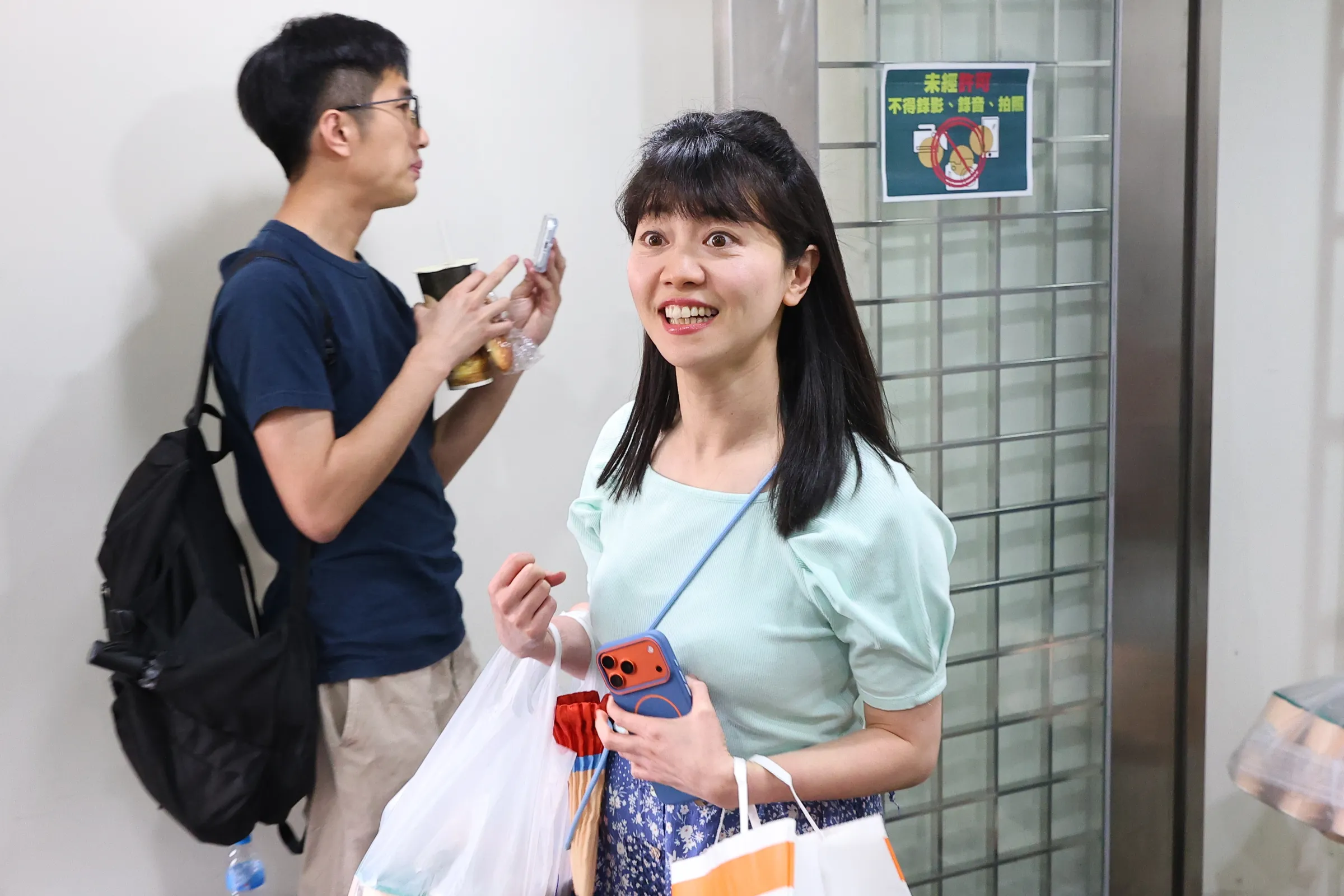 20260429-民進黨台北市議員參選人高嘉瑜29日出席「台北零食交流會」。（顏麟宇攝）