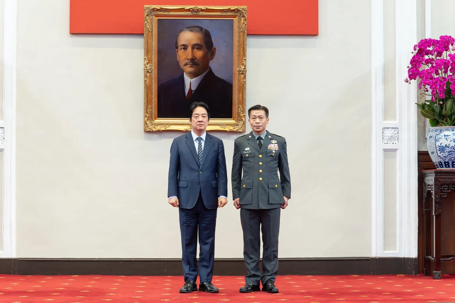 20260501-陸軍333旅旅長郝思源少將。（總統府提供）