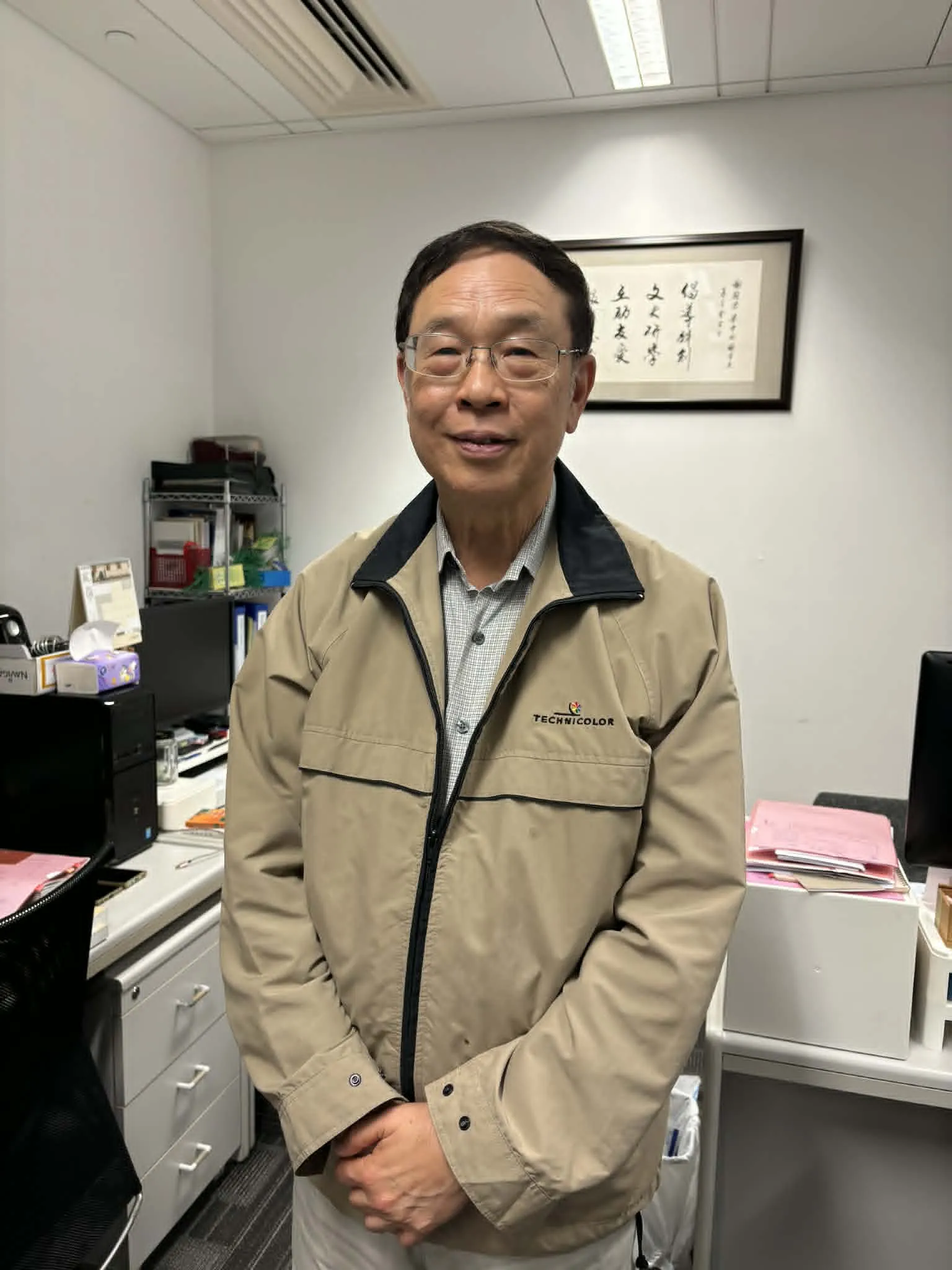 香港商人楊向杰曾是法國湯姆笙集團（Thomson）在中國大陸和香港的代理商。（杜宗熹攝）