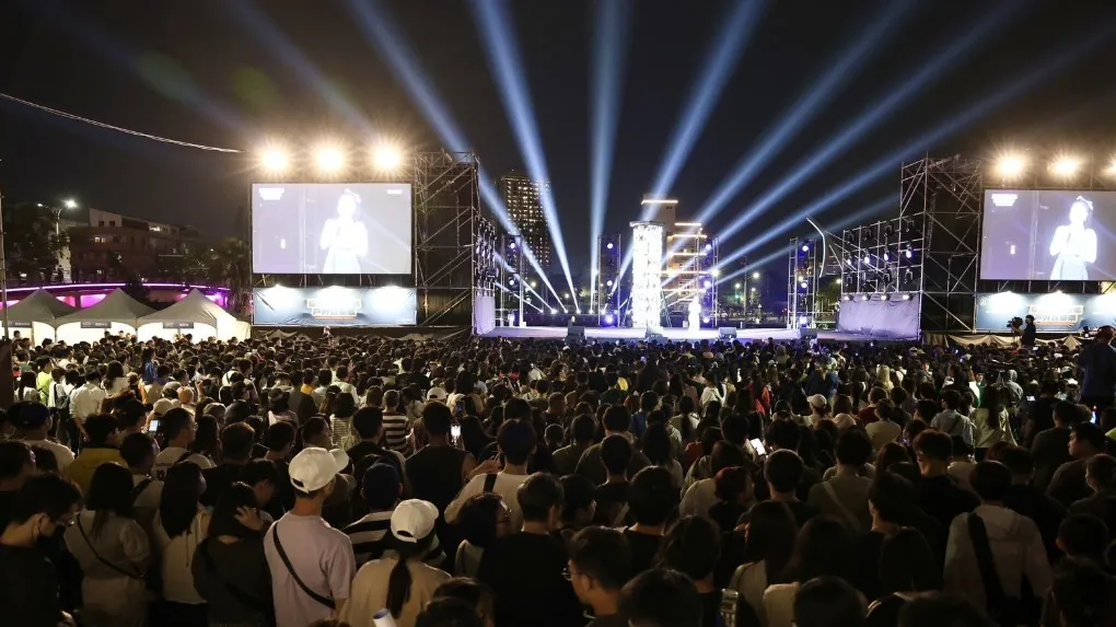 音樂祭現場吸引眾多來自外縣市及在地民眾共襄盛舉，展現高度人氣。（圖/台南市府提供）