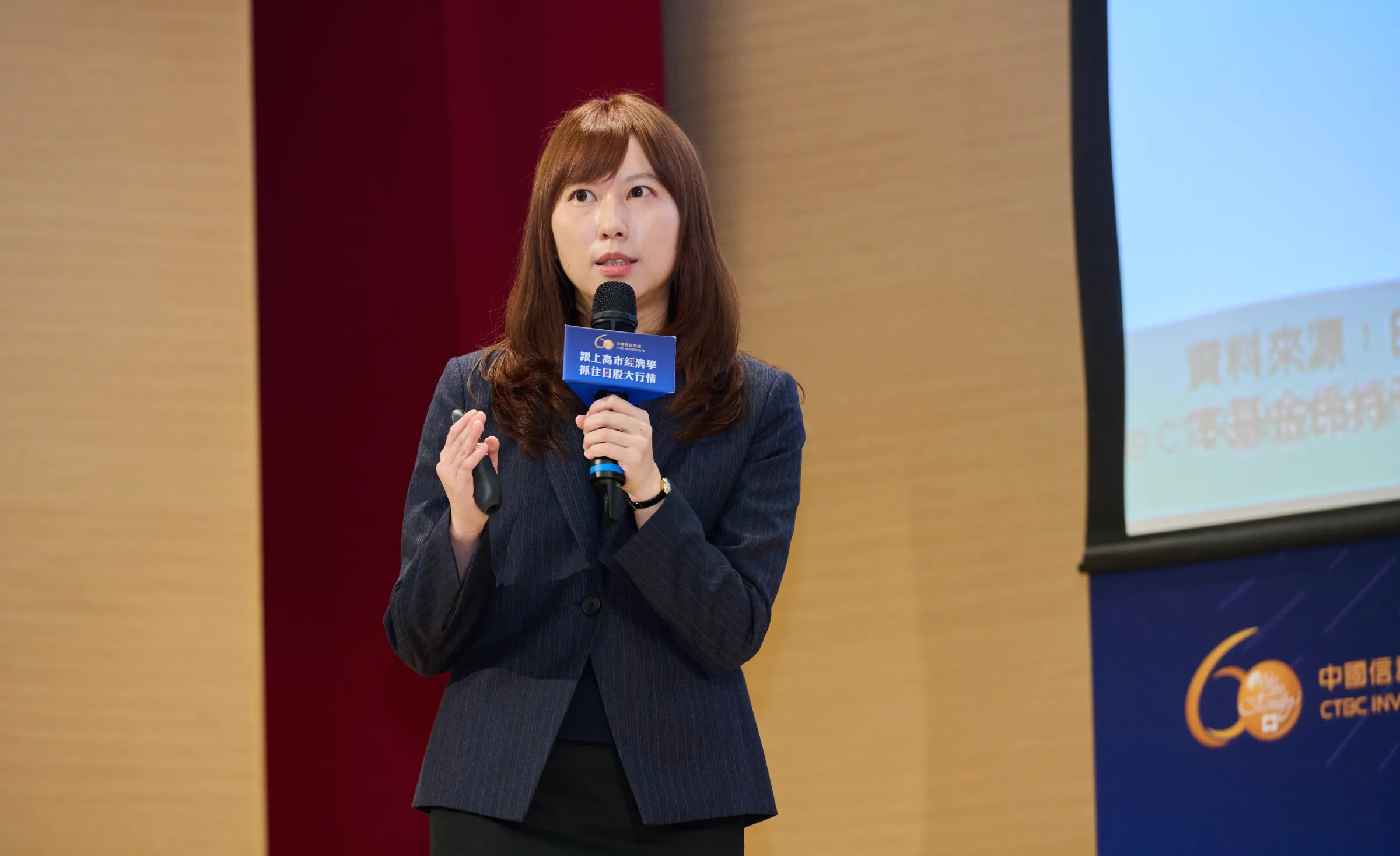 許家瑜表示，日本掌握半導體設備與材料關鍵地位，成為AI時代不可或缺的一環。（蔡孝如攝影)
