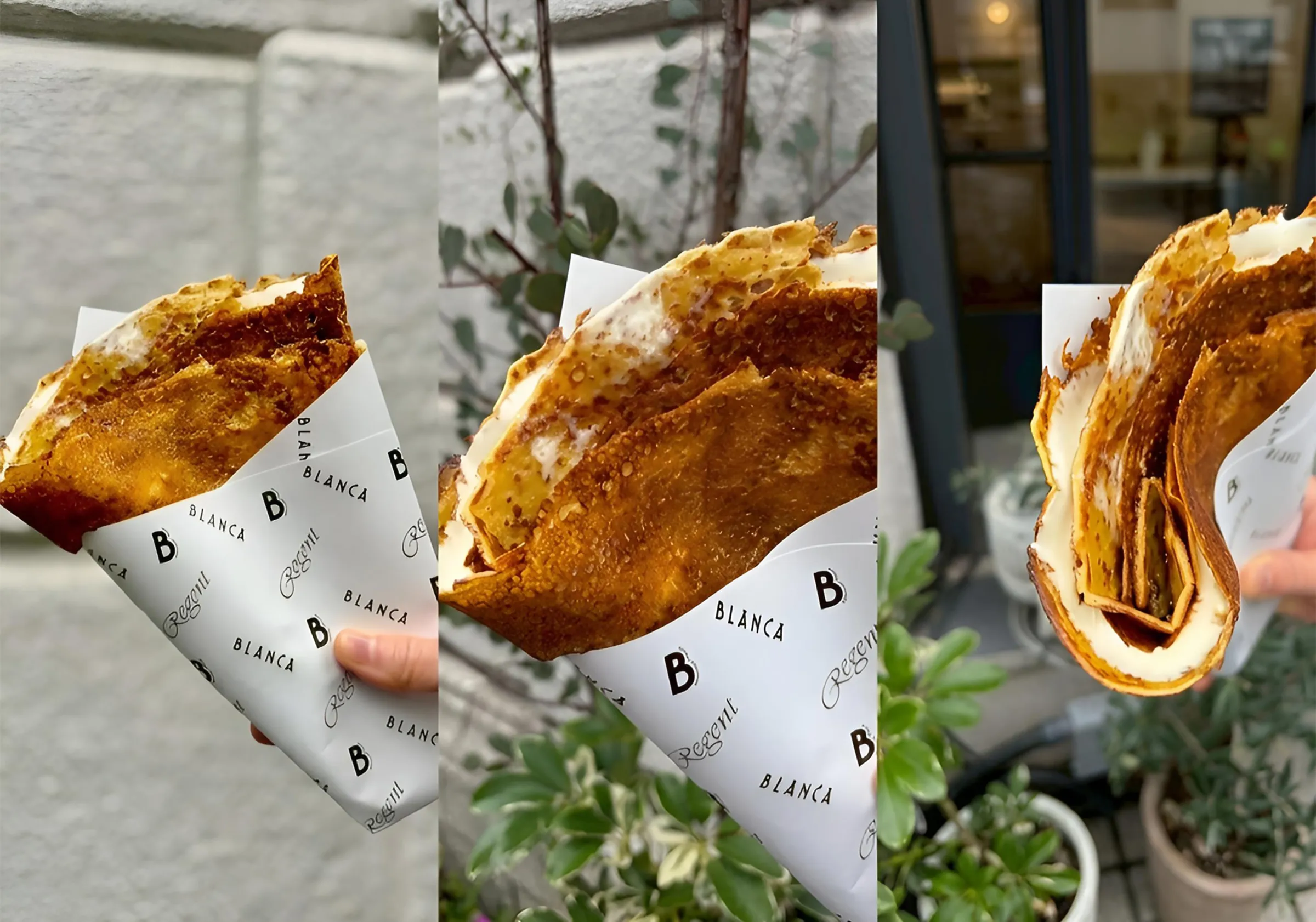 BLANCA薄餅。（圖/台北晶華酒店）