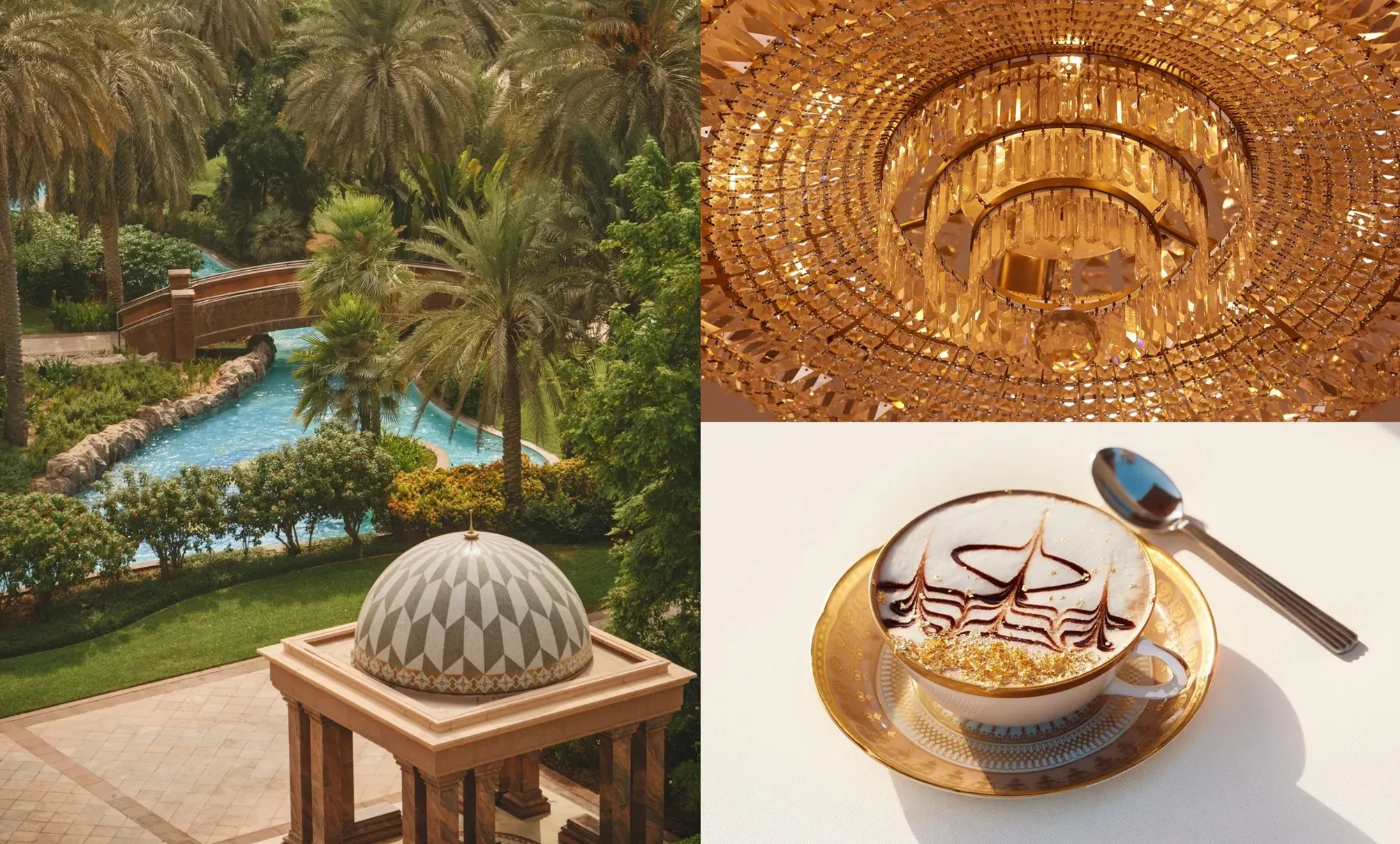 No.1 酋長皇宮文華東方飯店。（圖／取自 Emirates Palace Mandarin Oriental, Abu Dhabi 臉書粉專）