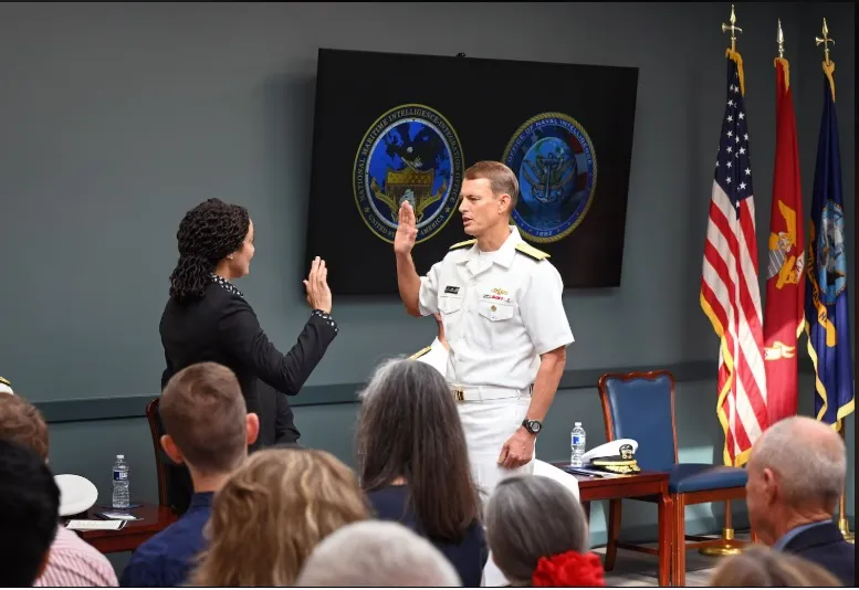 米海軍のマイケル・スチュードマン退役少将は、2022年8月に海軍情報局長に就任した。（米海軍公式サイト）