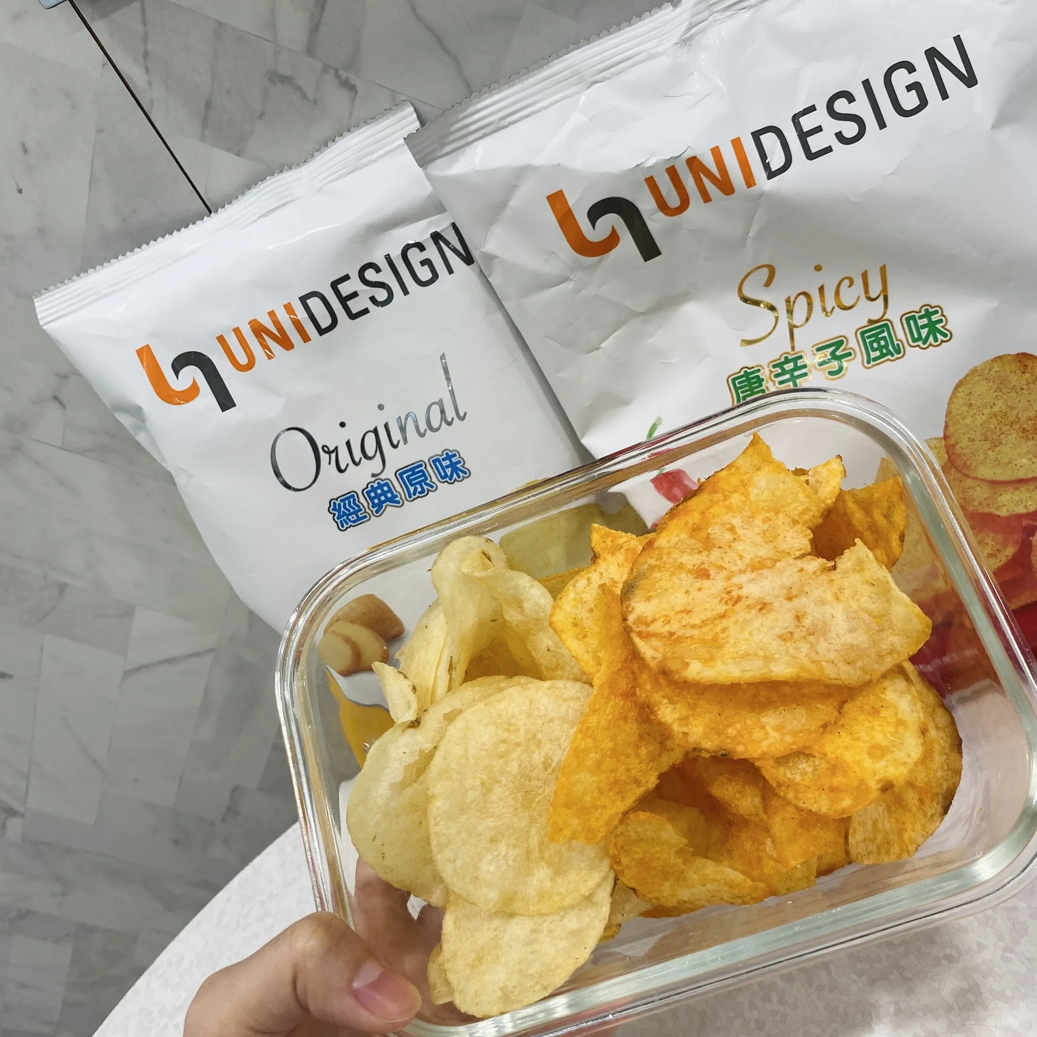 洋芋片品牌No.7： UNIDESIGN。（圖／取自臉書7-ELEVEN）