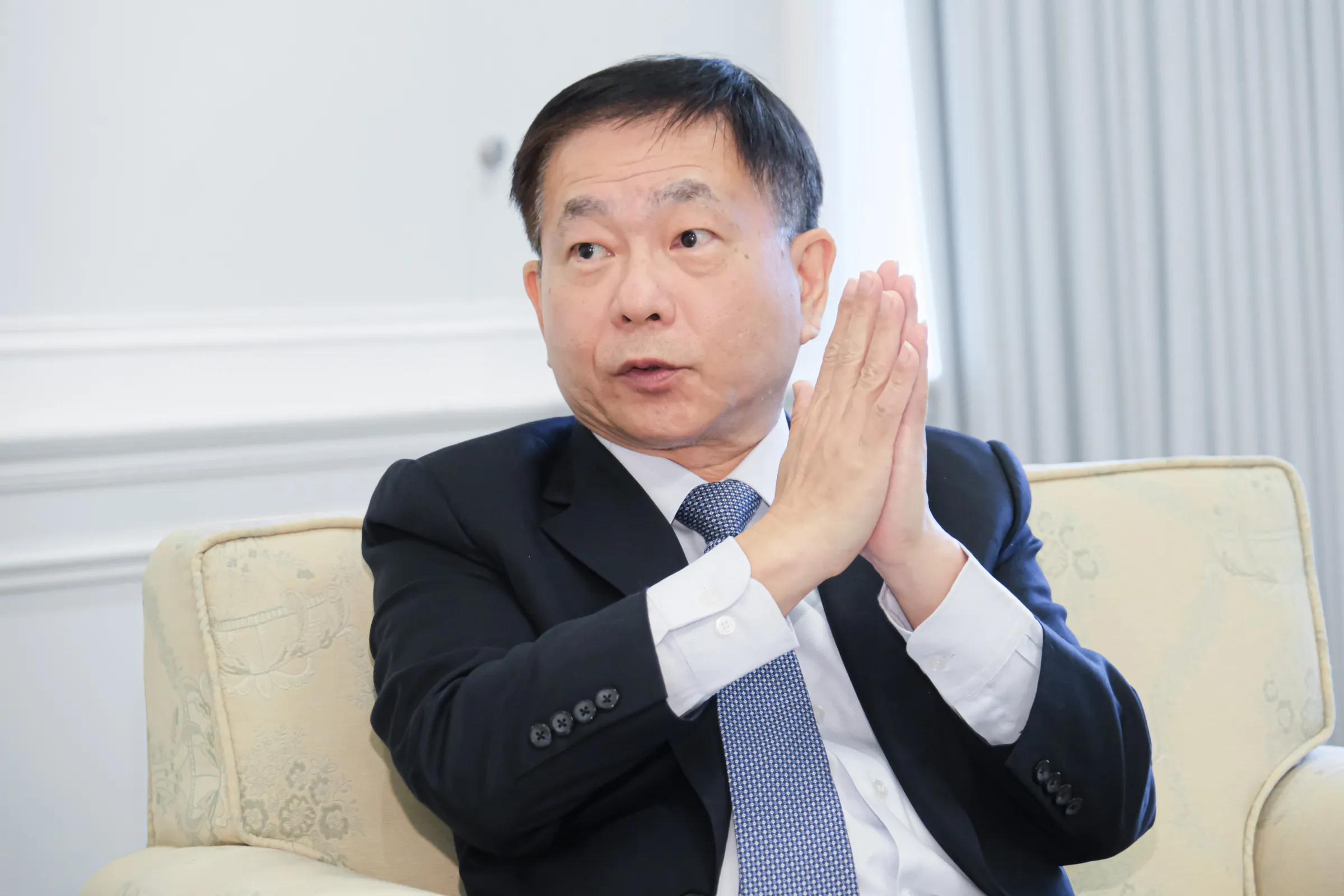 MOFA Deputy Minister Ko Pao-hsuan interviewed by 風傳媒 on May 8, 2026.