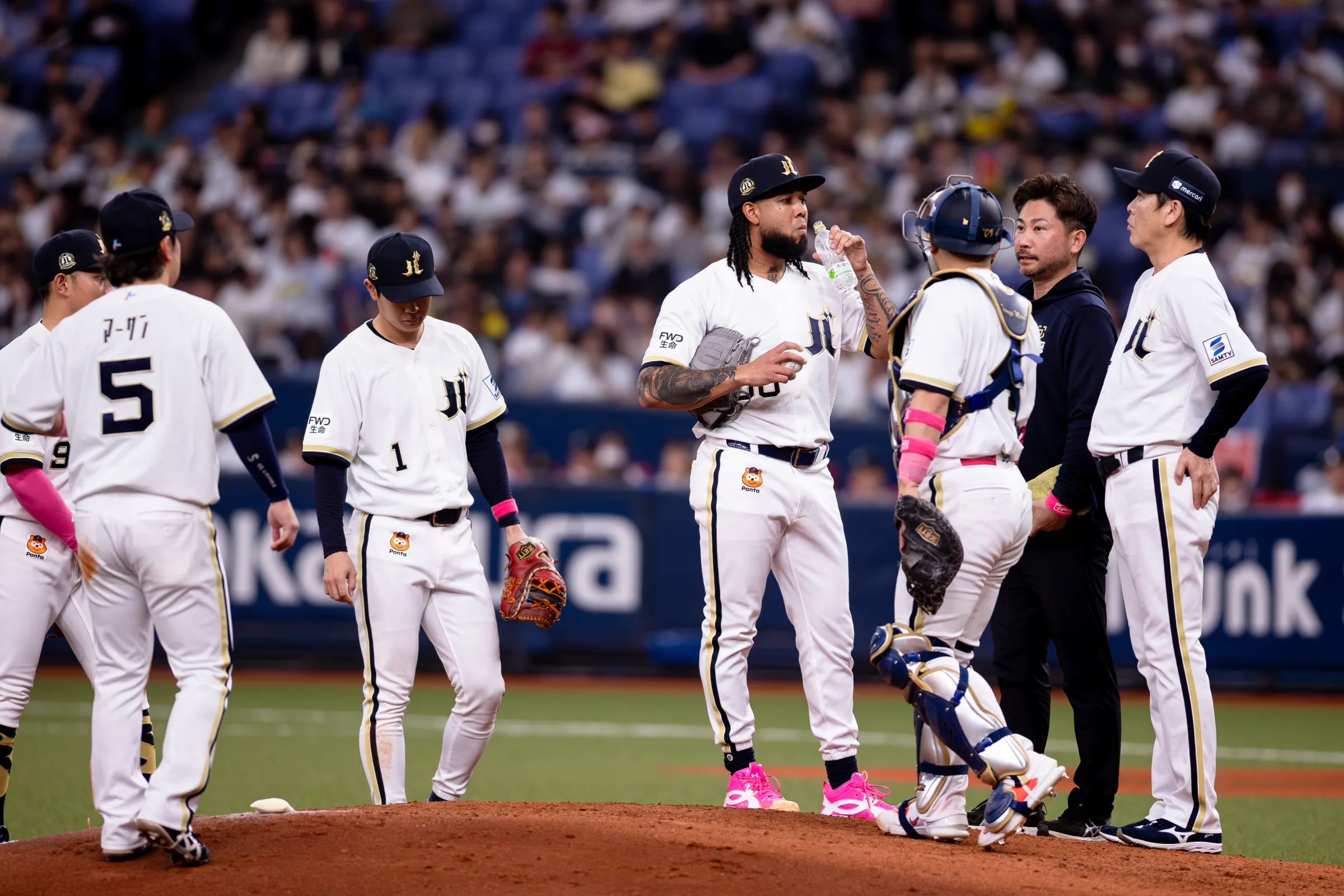 オリックスは京セラドーム大阪で行われた日本ハム戦に0―2で敗れ、2連敗を喫した。（写真／丁勤紜撮影）