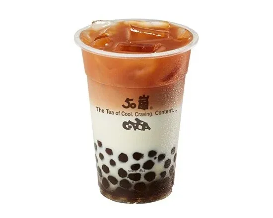 波霸紅茶拿鐵是Rosé同款。（圖／50嵐官網）