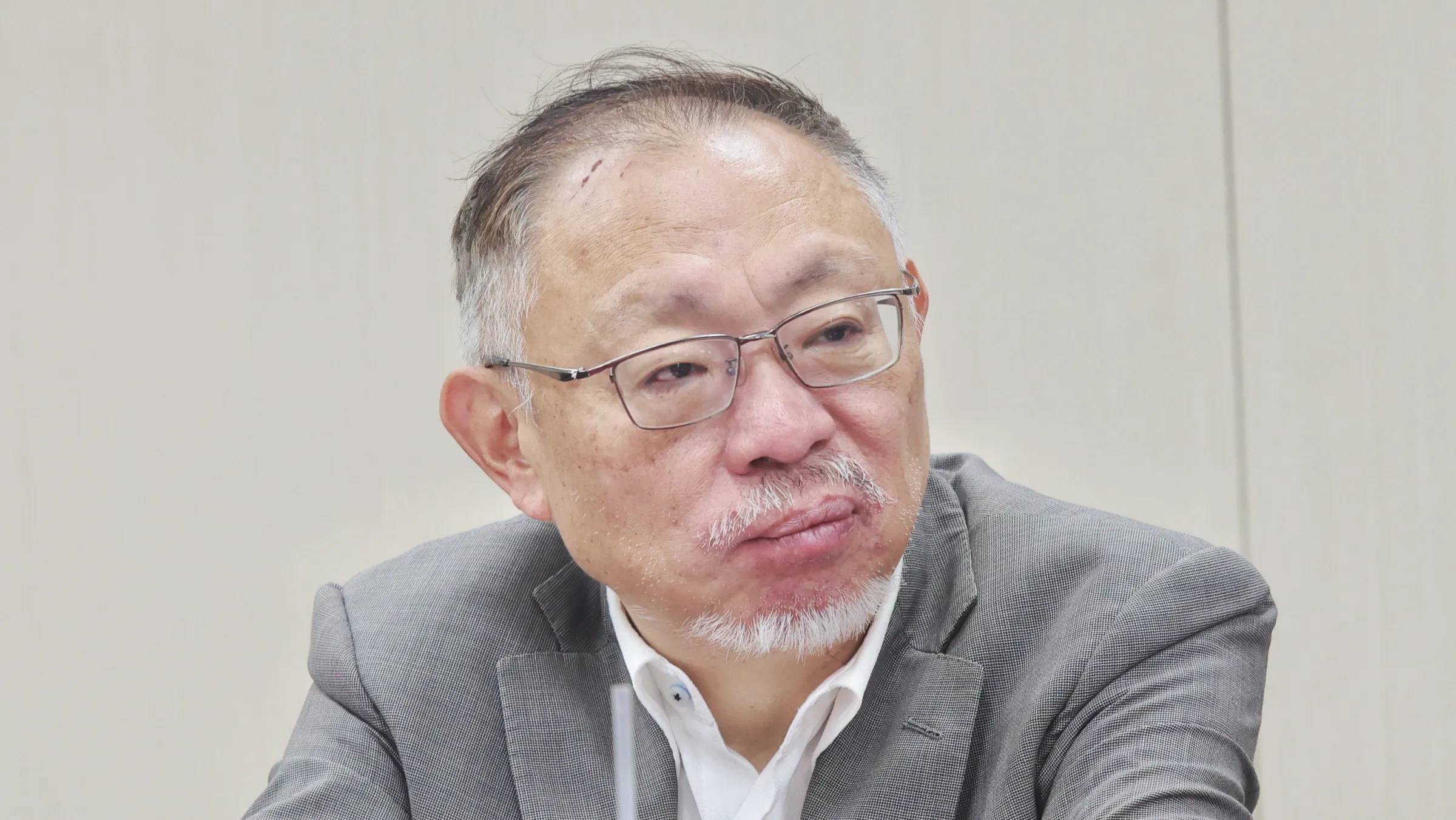 20260516-台灣師範大學東亞系教授范世平16日出席國家安全研究學會「『川習會』後的美中台關係」座談會。（柯承惠攝）