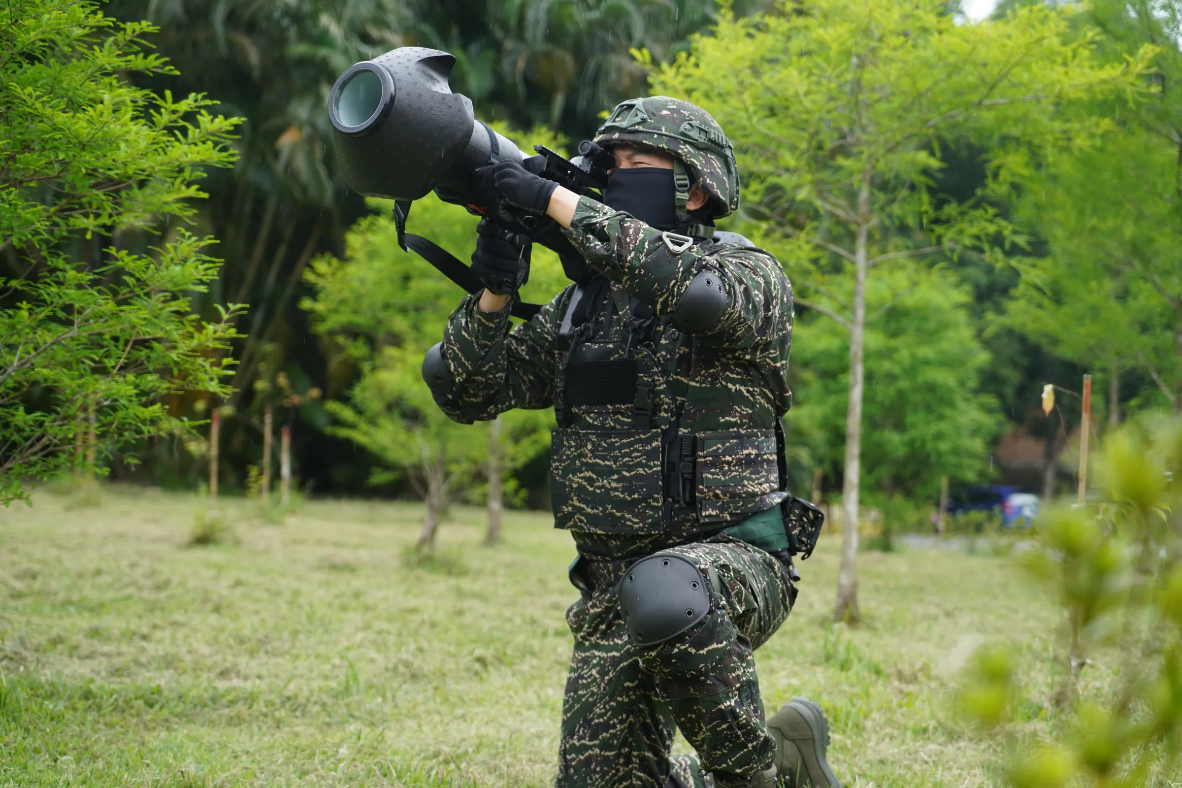 The outdoor variant of the Kestrel II is scheduled to complete initial operational test and evaluation in the first half of 2026; the indoor variant is expected to complete IOT&E by year-end. (Photo: Chang Yao-lin)