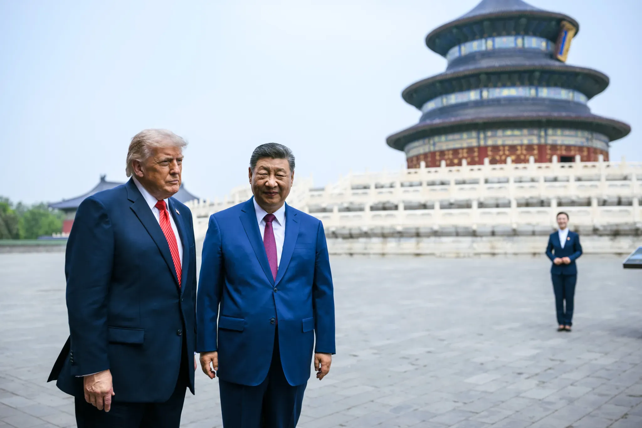 2026年5月14日、米大統領・トランプ氏と中国国家主席・習近平氏が共に天壇を訪問。（ホワイトハウス公式サイト）