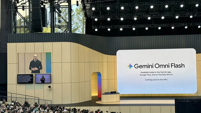 Gemini Omni Google在今年I/O發表Gemini Omni多模態生成模型，由DeepMind執行長哈薩比斯（Demis Hassabis）親自宣布。中央社記者張欣瑜舊金山攝115年5月20日