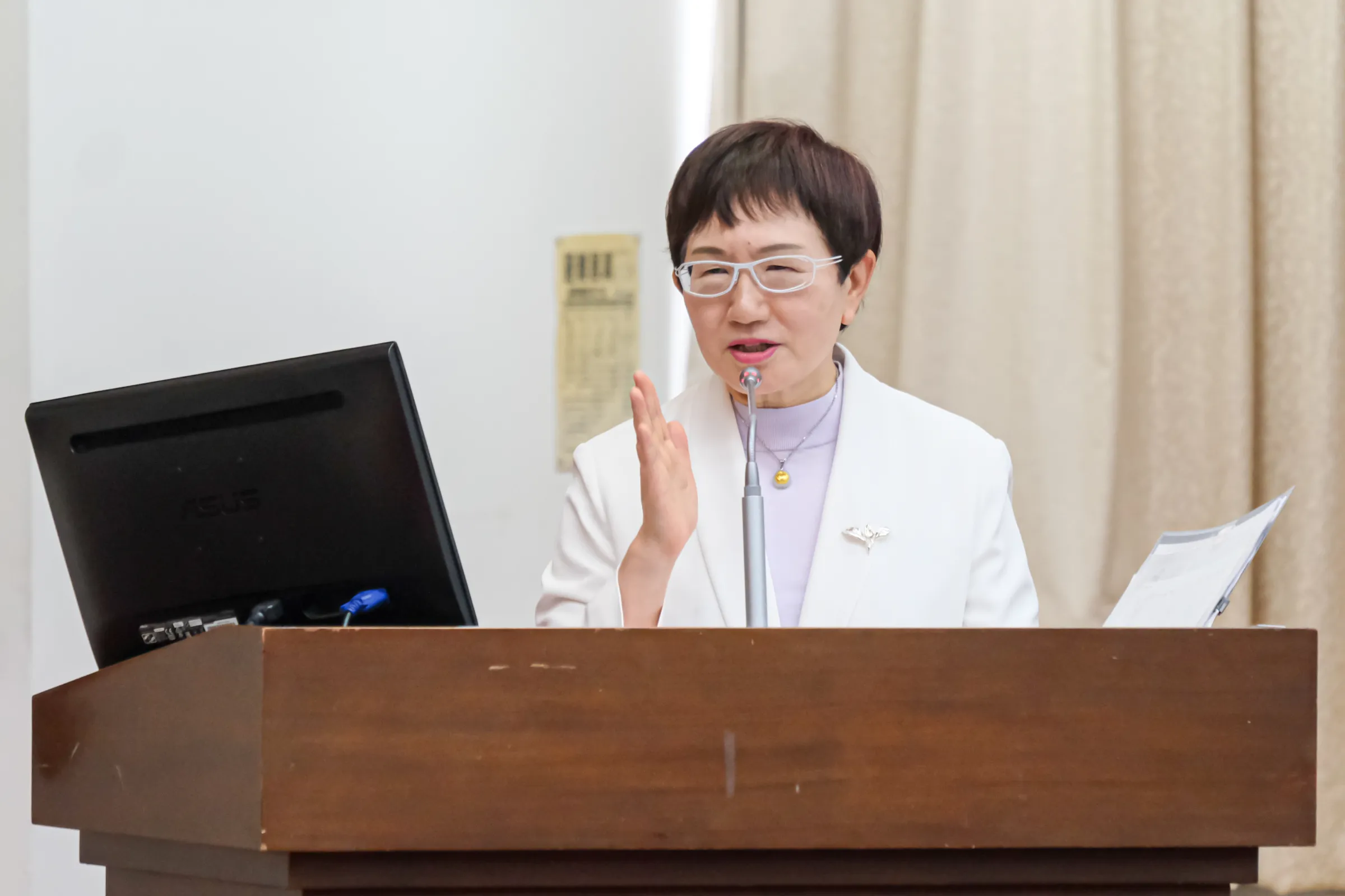 20260520-財政部長莊翠雲20日赴立法院備詢。（劉偉宏攝）