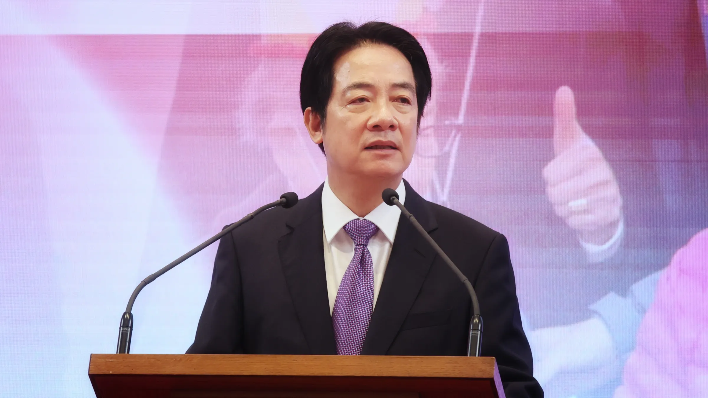 20260520-總統賴清德20日發表就職兩周年談話。（柯承惠攝）