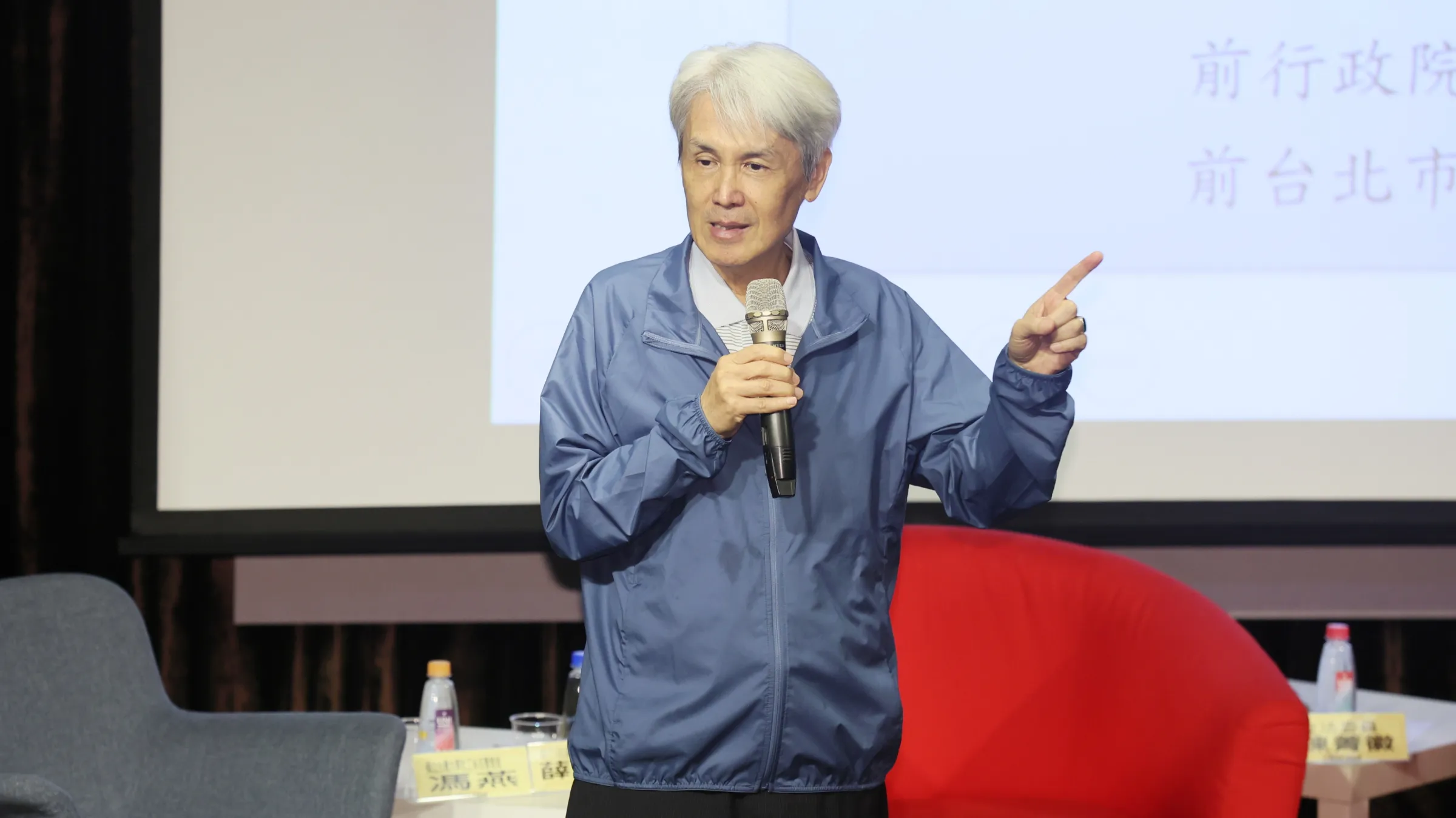 20260523-前行政院政務委員薛承泰23日出席2026長風基金會「突破論壇」：滅國危機?少子高齡化對台灣的挑戰。（柯承惠攝）
