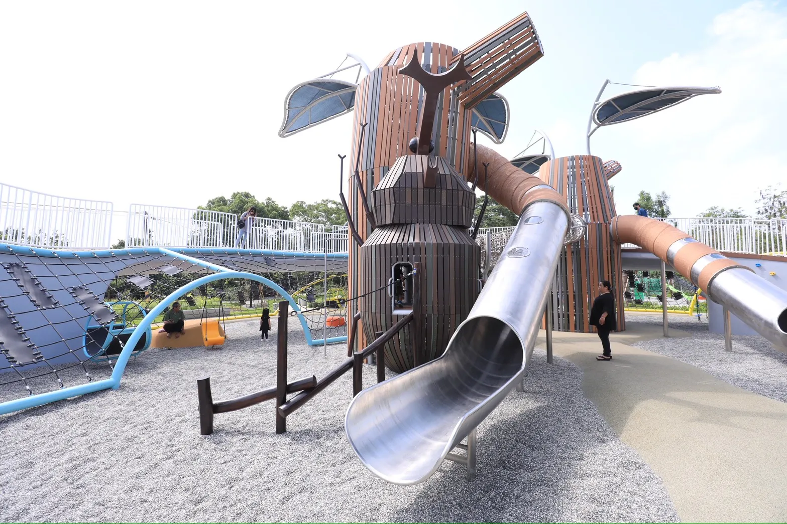 生態公園內部遊樂場空間（圖／取自台中市政府）
