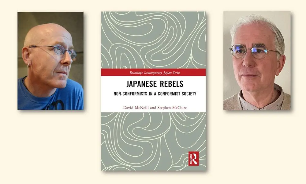 マクニール氏とマックルーア氏による新刊「Japanese Rebels」は、同調圧力が強いとされる日本社会で個人の自由と正義のために闘った異端者たちの実像を描き出した。FCCJ