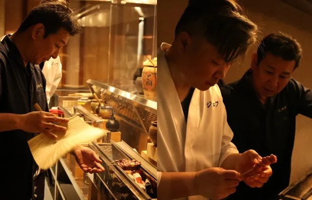 主廚簡瑋漢Han過去擁有15年燒肉料理經驗，甚至前往橫濱本店修行，技法更上一層樓。