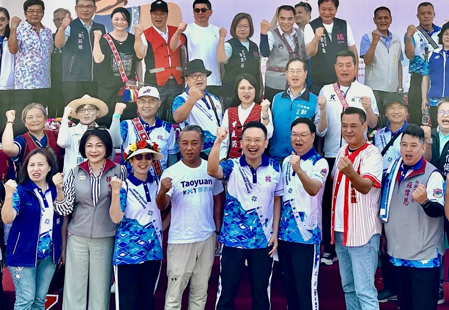 桃園市副市長蘇俊賓到現場為學生加油。（圖／桃園市政府提供）