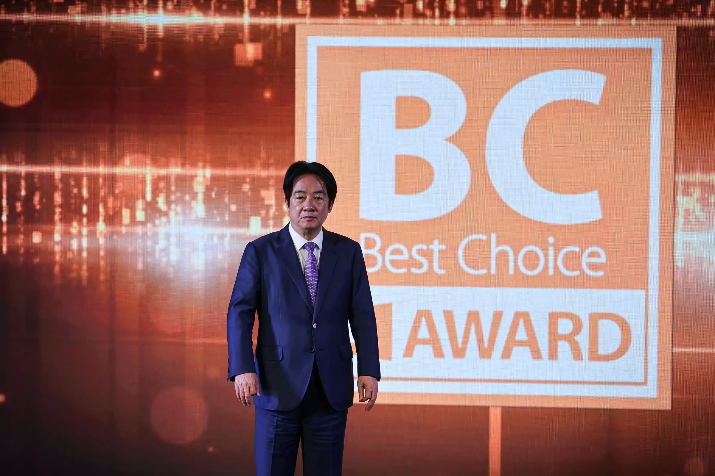 頼清徳総統、台北国際コンピューター見本市（COMPUTEX）開会式に出席。（陳品佑撮影）