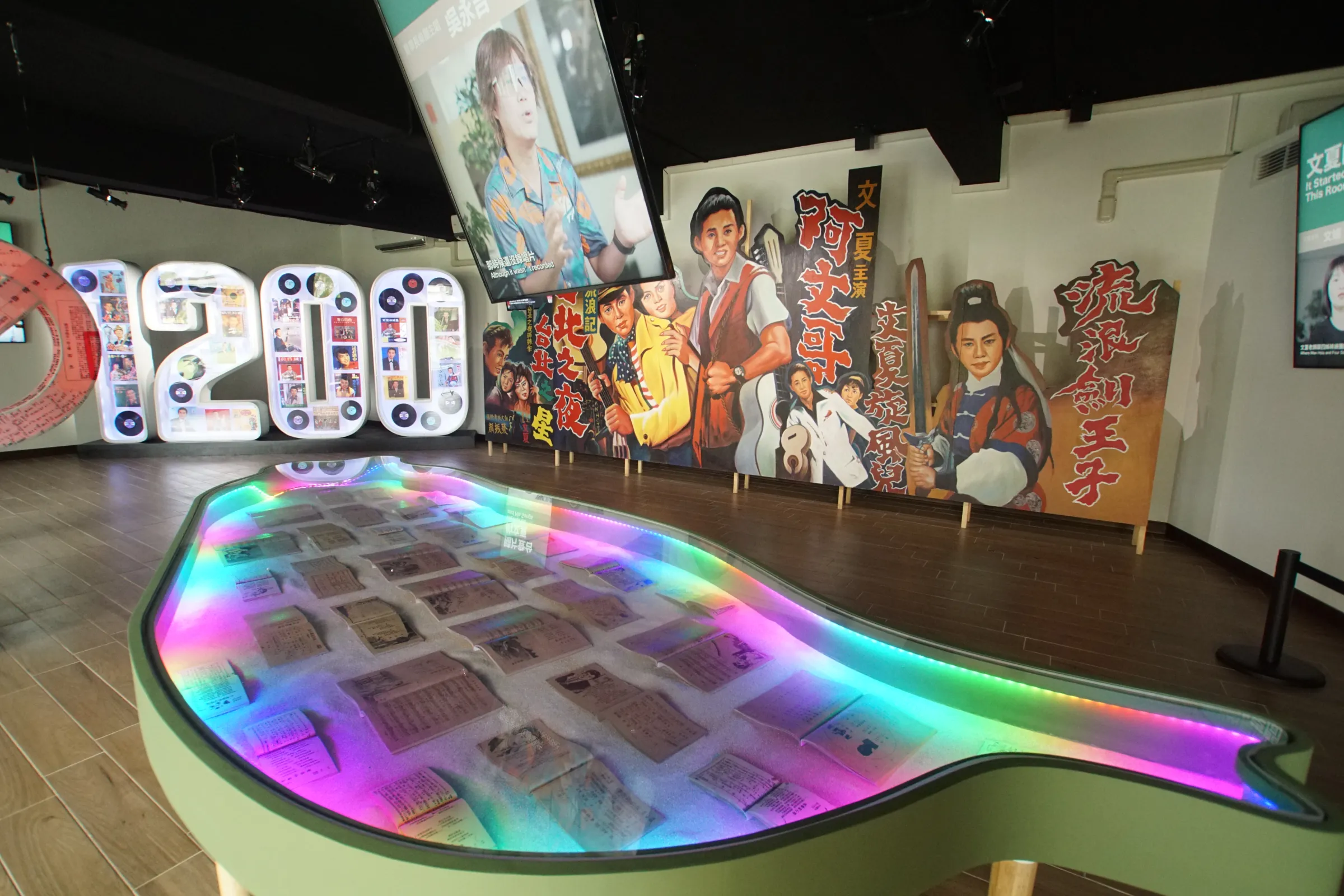 文夏故事館1樓展覽（圖:臺南市政府文化局提供）