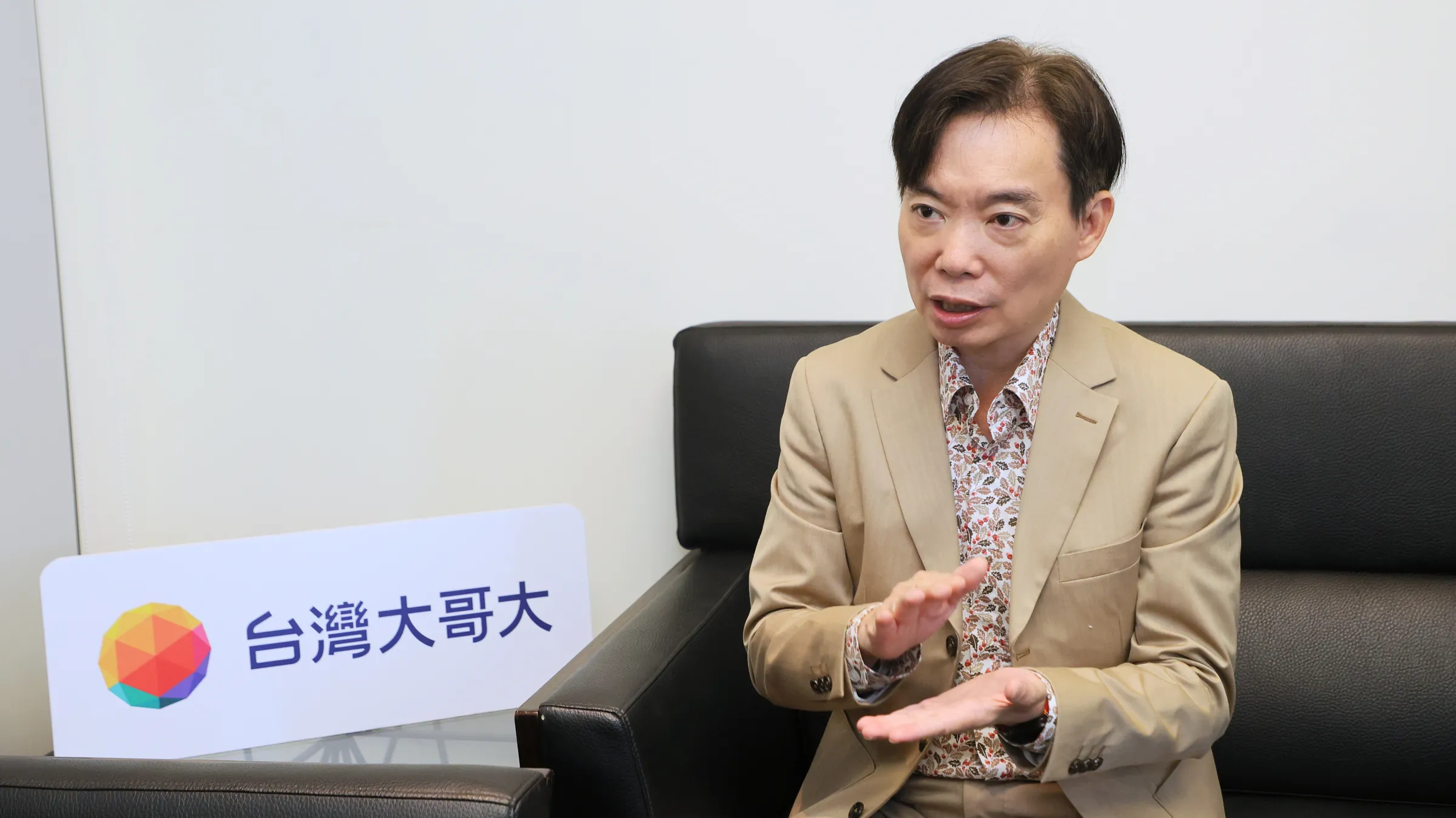 20260602-專訪台灣大哥大資訊長蔡祈岩。（柯承惠攝）