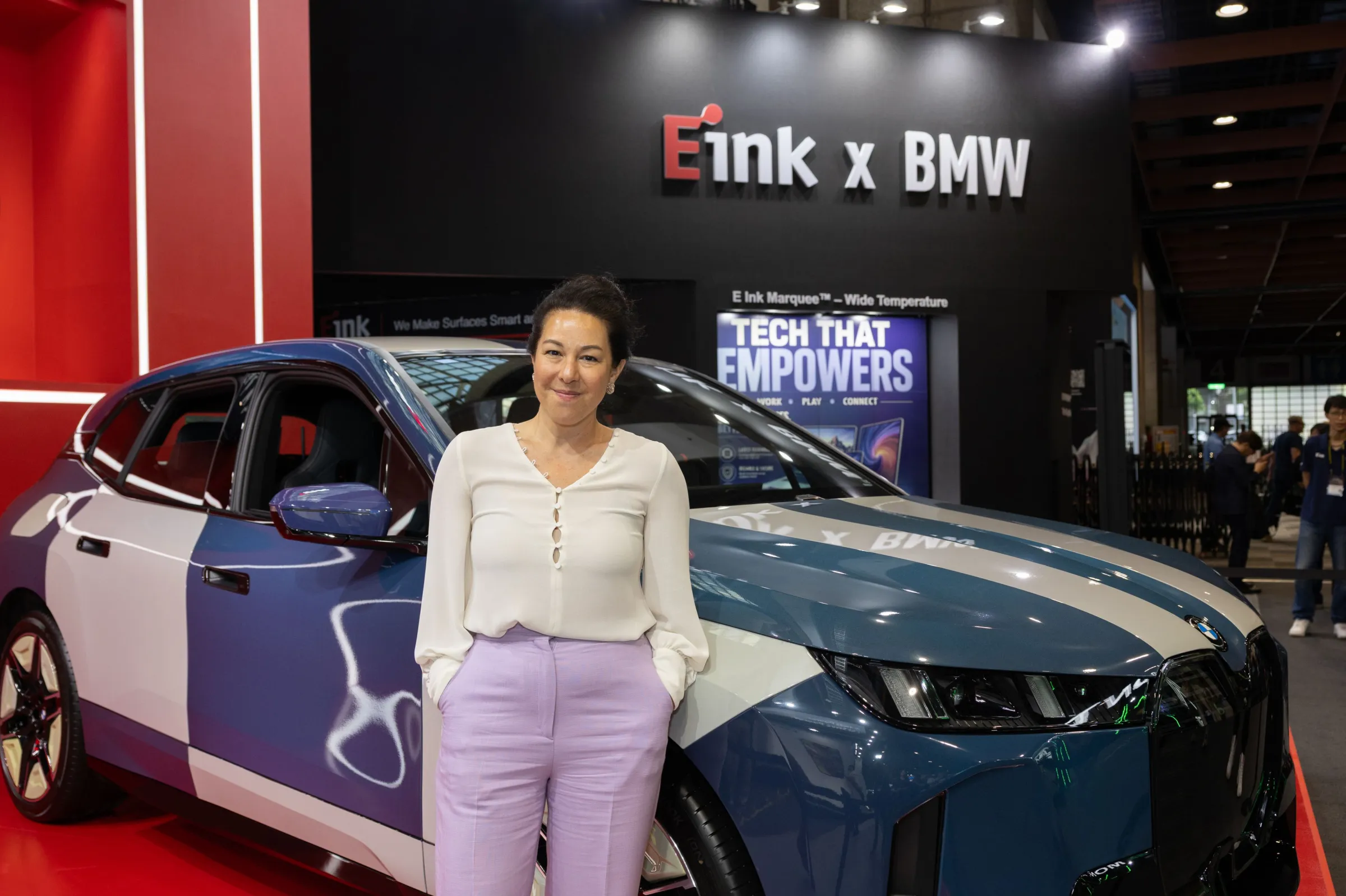 Computex展會期間邀請到BMW Open Innovations研究工程師 Dr. Stella Clarke來台擔任講者。（汎德提供）