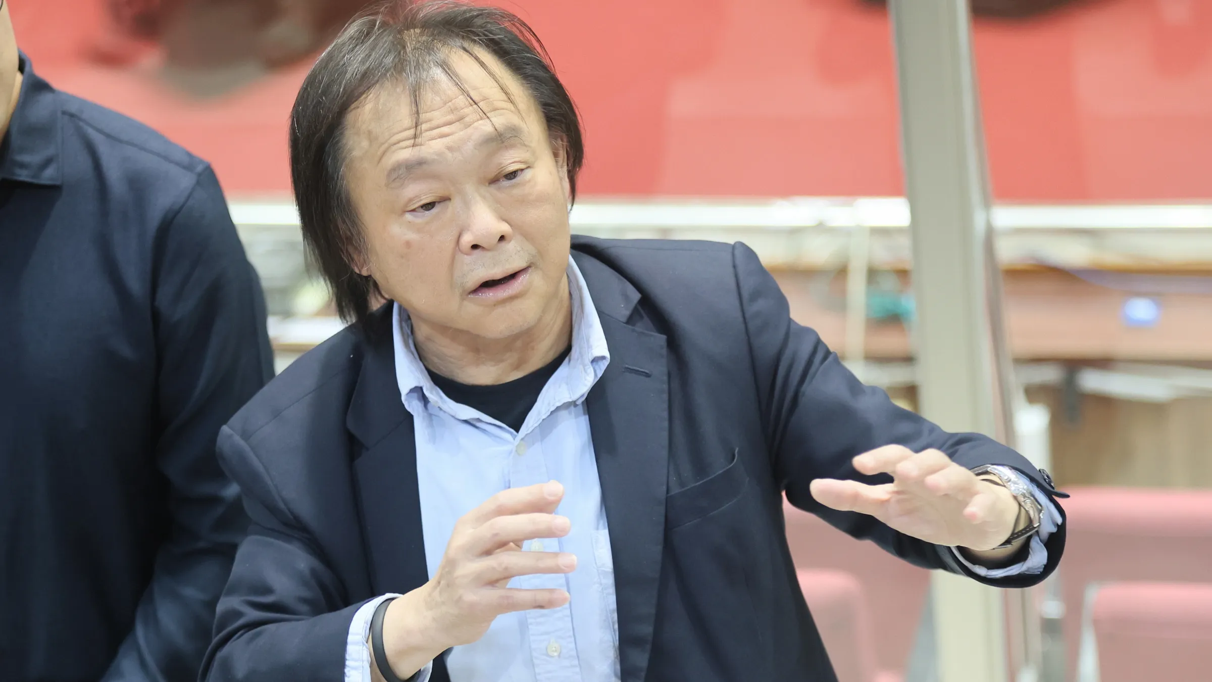 20260605-立委王世堅5日出席立法院院會。（柯承惠攝）