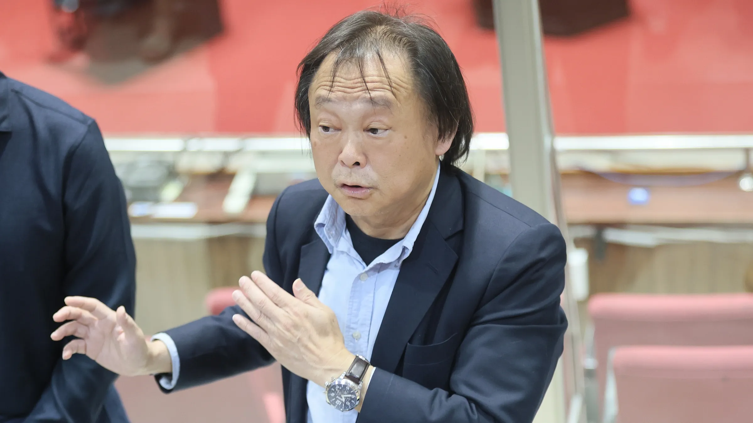 20260605-立委王世堅5日出席立法院院會。（柯承惠攝）