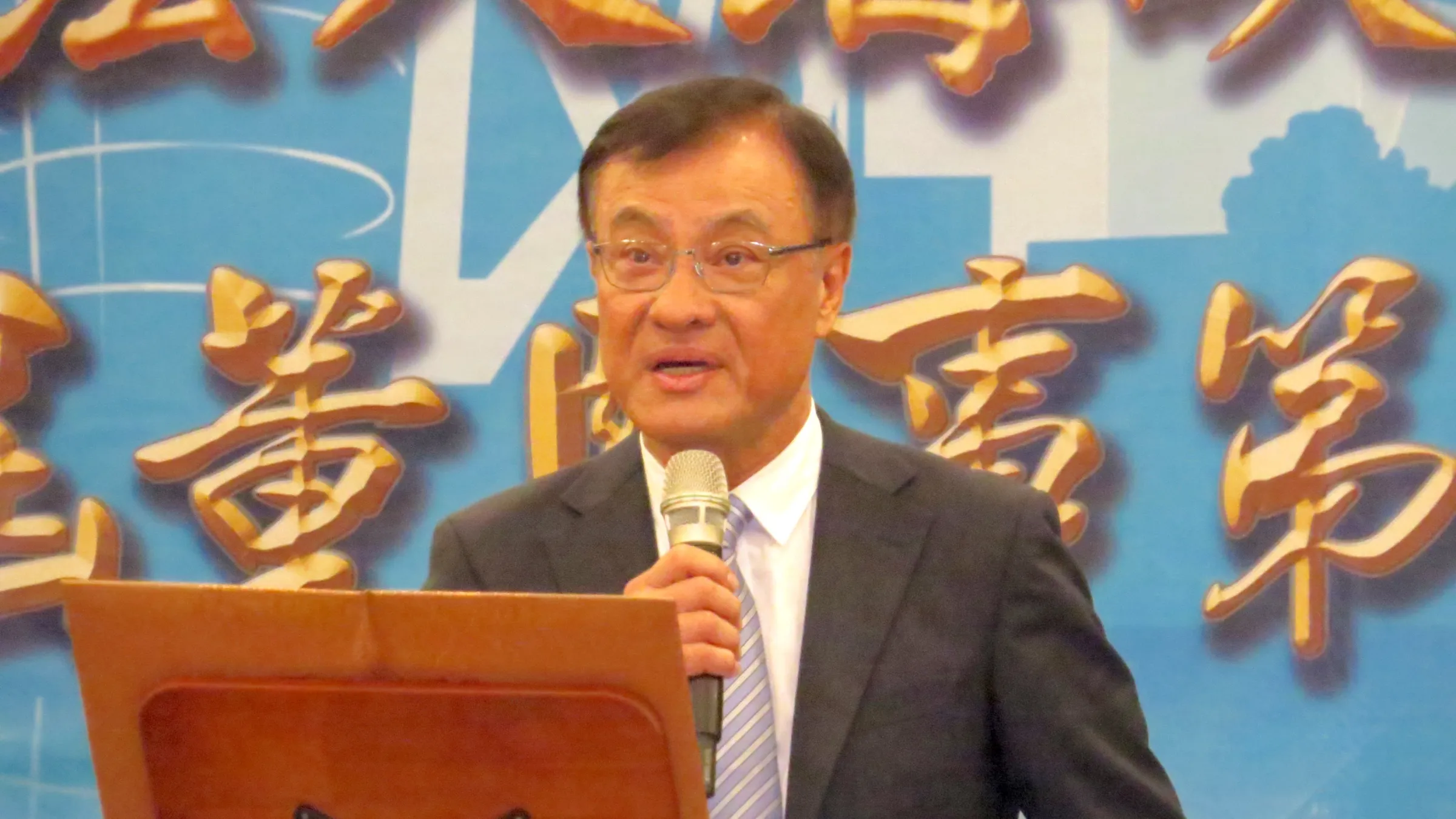 海基會董事長蘇嘉全慰問山西長治礦災、重慶永川雨災，向大陸方面表達善意。（楊騰凱攝）