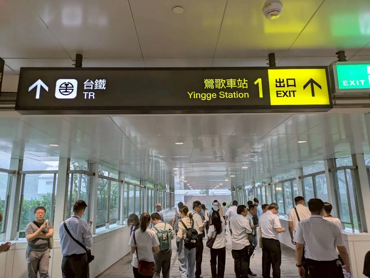 本計畫通車啟用後，可與台北捷運板南線頂埔站及台鐵鶯歌站銜接轉乘，連結臺北都會區捷運及台鐵路網。（交通部提供）